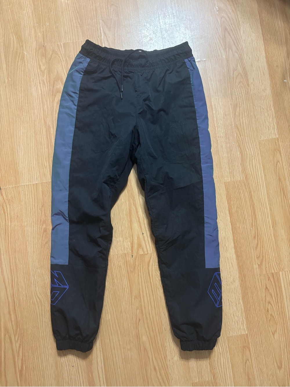 Adidas Neo Track Pants with Blue Side Panels